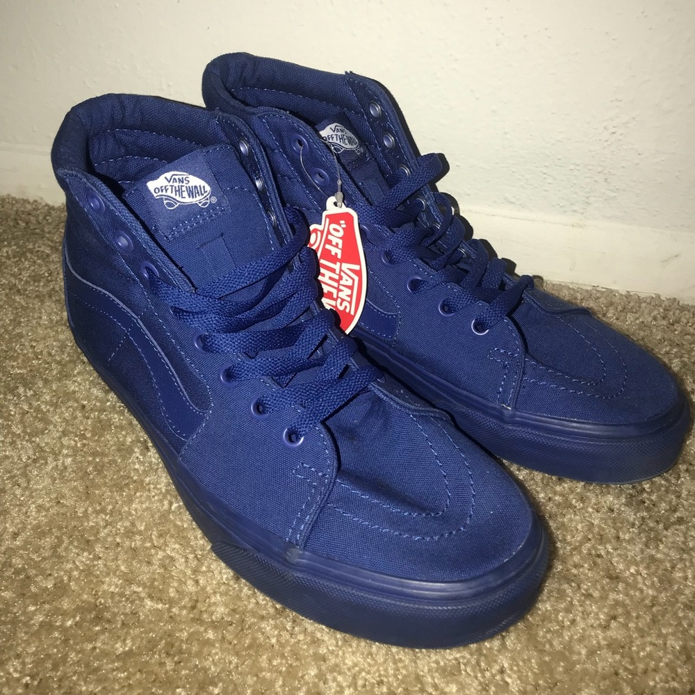 Blue Vans Shoes
